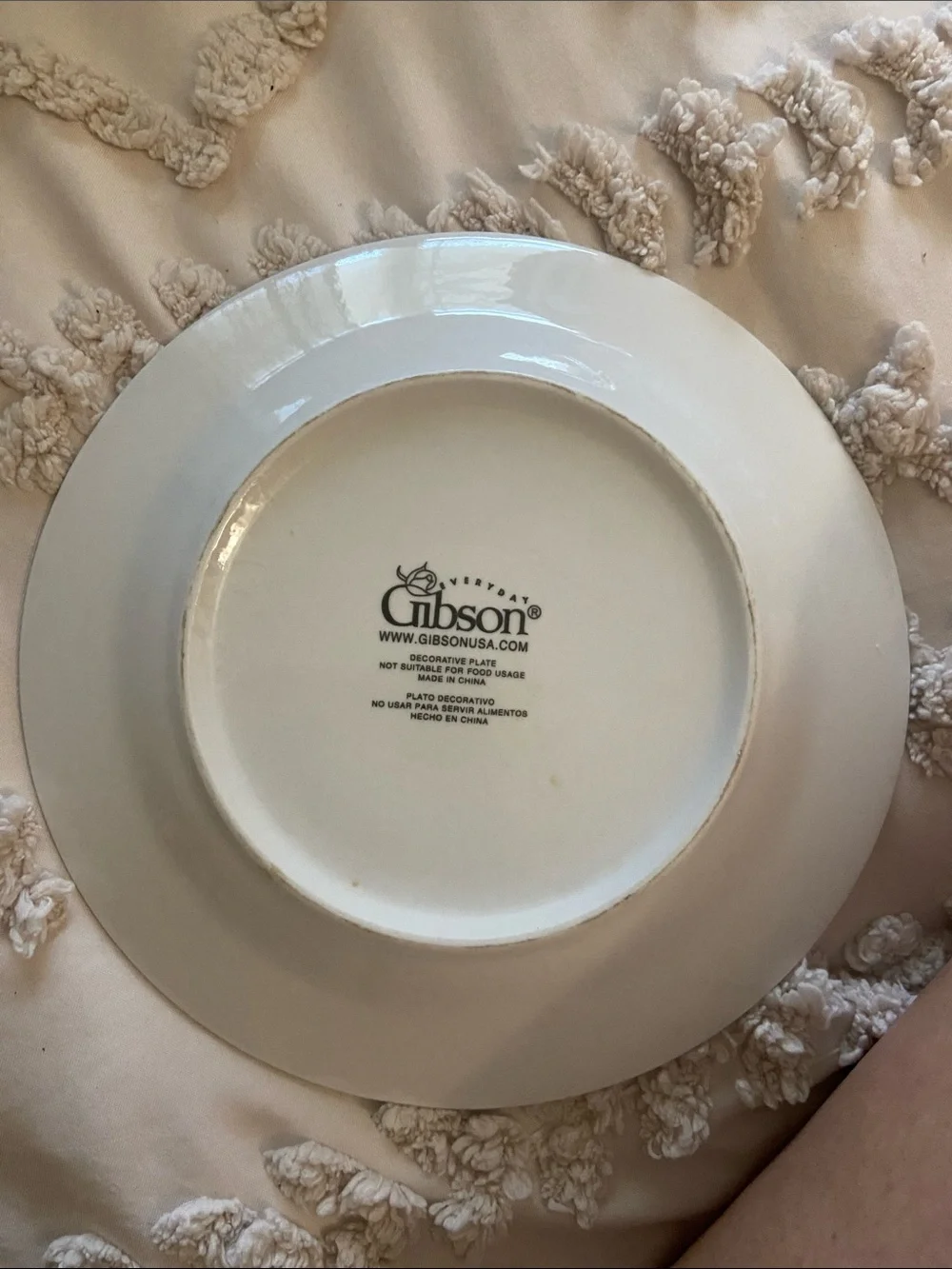 Whimsical Angel Decorative Dinner Plate - Pastel Multi by Everyday Gibson